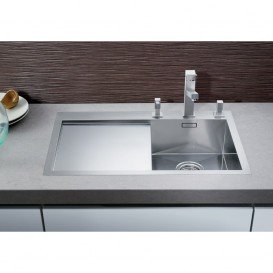 Мийка прямокутна для кухні Blanco ZEROX 5 S-IF/А чаша справа нержавіюча сталь дзеркальне полірування 521627