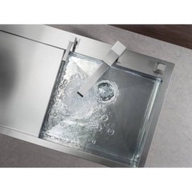 Мийка прямокутна для кухні Blanco ZEROX 5 S-IF/А чаша справа нержавіюча сталь дзеркальне полірування 521627