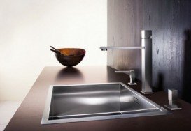 Мийка для кухні прямокутна Blanco ZEROX 450-IF нержавіюча сталь дзеркальна поліровка 521586