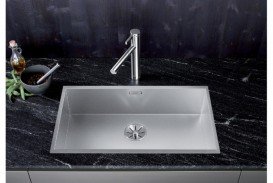 Мийка для кухні прямокутна Blanco ZEROX 700-IF нержавіюча сталь Durinox® з відвідної арматурою InFino® 523099