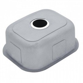 Мойка для кухни прямоугольная Kraus под столешницу нержавеющая сталь хром KBU16