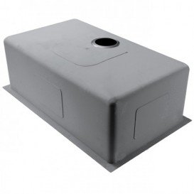 Мийка для кухні прямокутна Kraus Precision під стільницю нержавіюча сталь хром KHU100-30