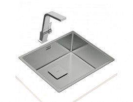 Мойка для кухни Teka FlexLinea RS15 50.40 врезная 1 чаша нержавеющая сталь 115000012