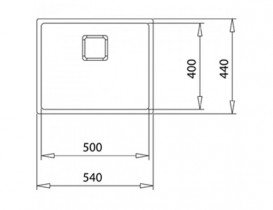 Мойка для кухни Teka FlexLinea RS15 50.40 врезная 1 чаша нержавеющая сталь 115000012