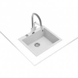 Мийка для кухні Teka Forsquare 50.40 TG AUTO 57х50 см теграніт білий 115230009