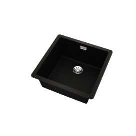 Мойка для кухни Teka Radea R10 40.40 M-TG 45.6х45.6 см тегранит карбон 115230048