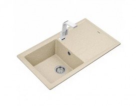 Мойка для кухни Teka Stone 50 B-TG 1B 1D 86х51 см врезная тегранит песочный 115330016