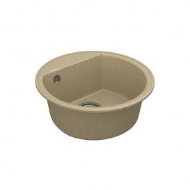 Мийка для кухні Vankor Easy Ø44,5 см кварц сафарі Easy EMR 01.45 Safari