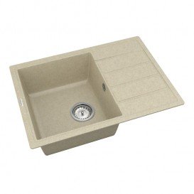 Мойка для кухни Vankor Easy 61х43,5 см кварц бежевый Easy EMP 02.62 Beige