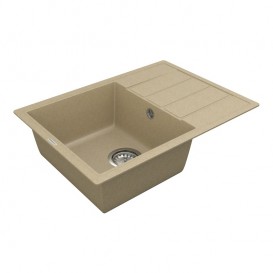 Мийка для кухні Vankor Easy 61х43,5 см кварц сафарі Easy EMP 02.62 Safari