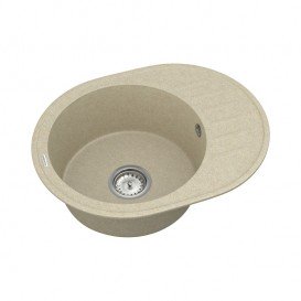 Мийка для кухні Vankor Lira 57х45 см кварц бежевий Lira LMO 02.57 Beige