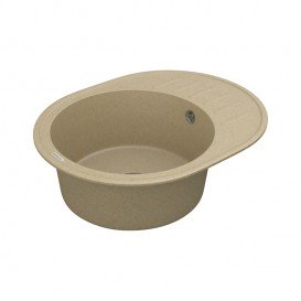 Мийка для кухні Vankor Lira 57х45 см кварц сафарі Lira LMO 02.57 Safari