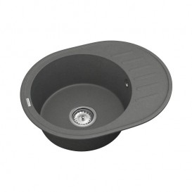 Мойка для кухни Vankor Lira 57х45 см кварц серый Lira LMO 02.57 Gray