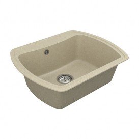 Мийка для кухні Vankor Norton 62,5х50,5 см кварц бежевий Norton NMP 01.63 Beige