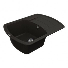 Мойка для кухни Vankor Norton 67х50 см кварц черный Norton NMP 02.67 Black