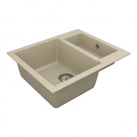 Мойка для кухни Vankor Orman 60х49 см кварц бежевый Orman OMP 03.61 Beige