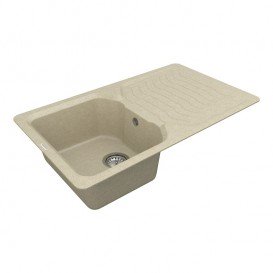 Мийка для кухні Vankor Sigma 84,5х49 см кварц бежевий Sigma SMP 02.85 Beige