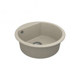 Мийка для кухні Vankor Tera Ø50,5 см кварц терра Tera TMR 01.50 Terra