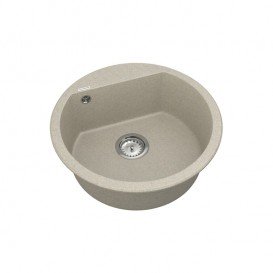 Мийка для кухні Vankor Tera Ø50,5 см кварц терра Tera TMR 01.50 Terra