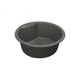 Мойка для кухни Vankor Vena Ø47,5 см кварц серый Vena VMR 01.48 Gray