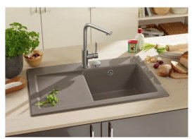 Мийка для кухні Villeroy & Boch Subway 45 78х51 см чаша справа кераміка timber 671402TR