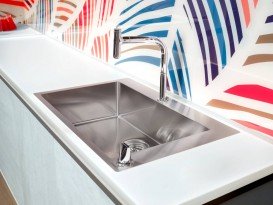 Мийка для кухні вбудована Hansgrohe S71 S711-F660 нержавіюча сталь 43302800