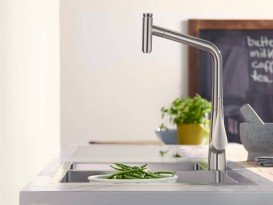 Мийка для кухні вбудована Hansgrohe S71 S711-F655 нержавіюча сталь 43309800