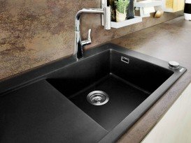 Мойка для кухни встраиваемая Hansgrohe S51 S514-F450 SilicaTec серый бетон 43314380