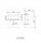 Мийка прямокутна Sanit Maxi 70х50 на стіну (настінна) пластик біла 60.007.01.0000