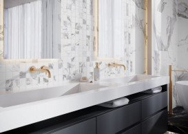 Мозаїка Cerrad Calacatta white poler 29.7х29.7 см 5903313319621