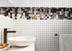 Мозаика Cerrad Cambia White lappato 29,7х29,7 см 5903313312684