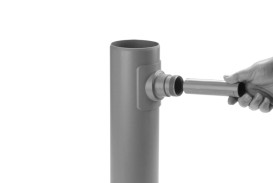 Муфта для каналізаційних труб McAlpine вертикальна 110/50 мм BOSSCONN110-50-GR