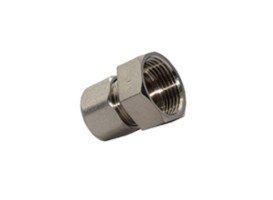 Муфта обжимная Fado Compress с внутренней резьбой 16x½'' никелированная латунь RFM11