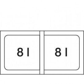 Сміттєва система BLANCO FLEXON II 30/2 пластик 521467