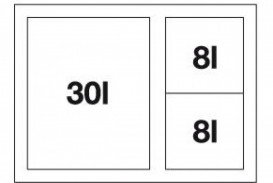 Сміттєва система Blanco Select 60/3 XL 520780