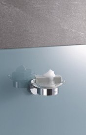 Мыльница для ванной Grohe QuickFix Start с держателем хром 41193000