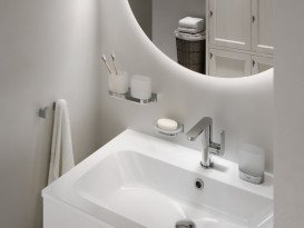 Мильниця для ванної Ravak Chrome II CR II 200 з тримачем хром глянсовий X07P1362