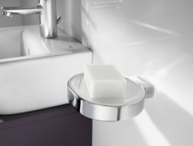 Мильниця для ванною Roca Hotels 2.0 настінна хром A816371001