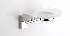 Мильниця для ванною Sonia Eletech настінна білий / хром 114078