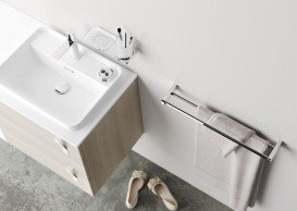 Мильниця для ванною Sonia S6 настінна білий / хром 161003