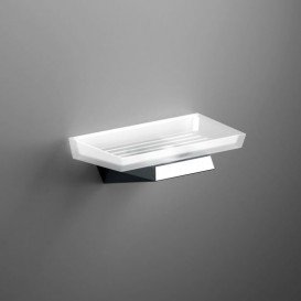 Мыльница для ванной Sonia S8 настенная белый/хром 161829