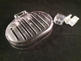 Мыльница Hansgrohe коллекция Cassetta C прозрачный 28685000