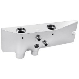 Набор 2 в 1 душевая система Kroner Armada-W066 + смеситель для раковины Armada-C010 хром/белый CVS30222