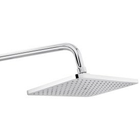 Набор 2 в 1 душевая система Kroner Armada-W066 + смеситель для раковины Armada-C010 хром/белый CVS30222