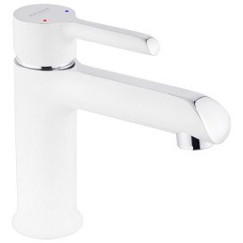 Набір 2 в 1 душова система Kroner Armada-W065 + змішувач для раковини Essen-W010 хром/білий CVS30223