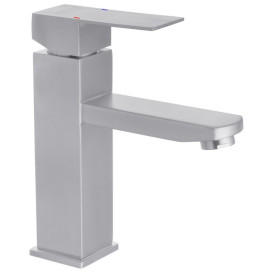 Набор 2 в 1 душевая система Kroner Edelstahl Kubus-ESG082 + смеситель Edelstahl Kubus-ESG010 никель CVS30175