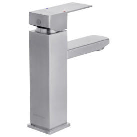 Набор 2 в 1 душевая система Kroner Edelstahl Kubus-ESG082 + смеситель Edelstahl Kubus-ESG010 никель CVS30175