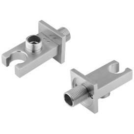 Набір 2 в 1 душова система Kroner Edelstahl Kubus-ESG082 + змішувач Edelstahl Kubus-ESG010 нікель CVS30175