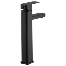 Набір 2 в 1 душова система Kroner Edelstahl Kubus-SCH063 + змішувач для раковини Edelstahl Kubus-SCH010-3 чорний CVS30177