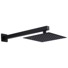 Набір 2 в 1 душова система Kroner Edelstahl Kubus-SCH082 + змішувач для раковини Edelstahl Kubus-SCH010 чорний CVS30181